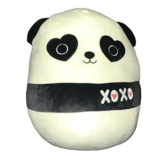 Squishmallows - Stanley, the Panda (Heart Eyes, XOXO), 8 Inch, April 2022 - Picture 1 of 1